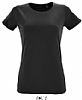 Camiseta Mujer Regent Fit Sols - Color Negro Profundo